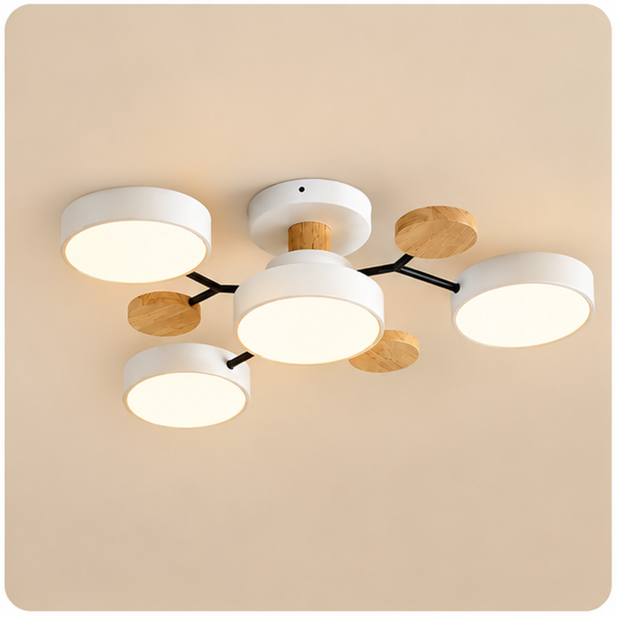 Lucello Nordic Disc Ceiling Light clean product image