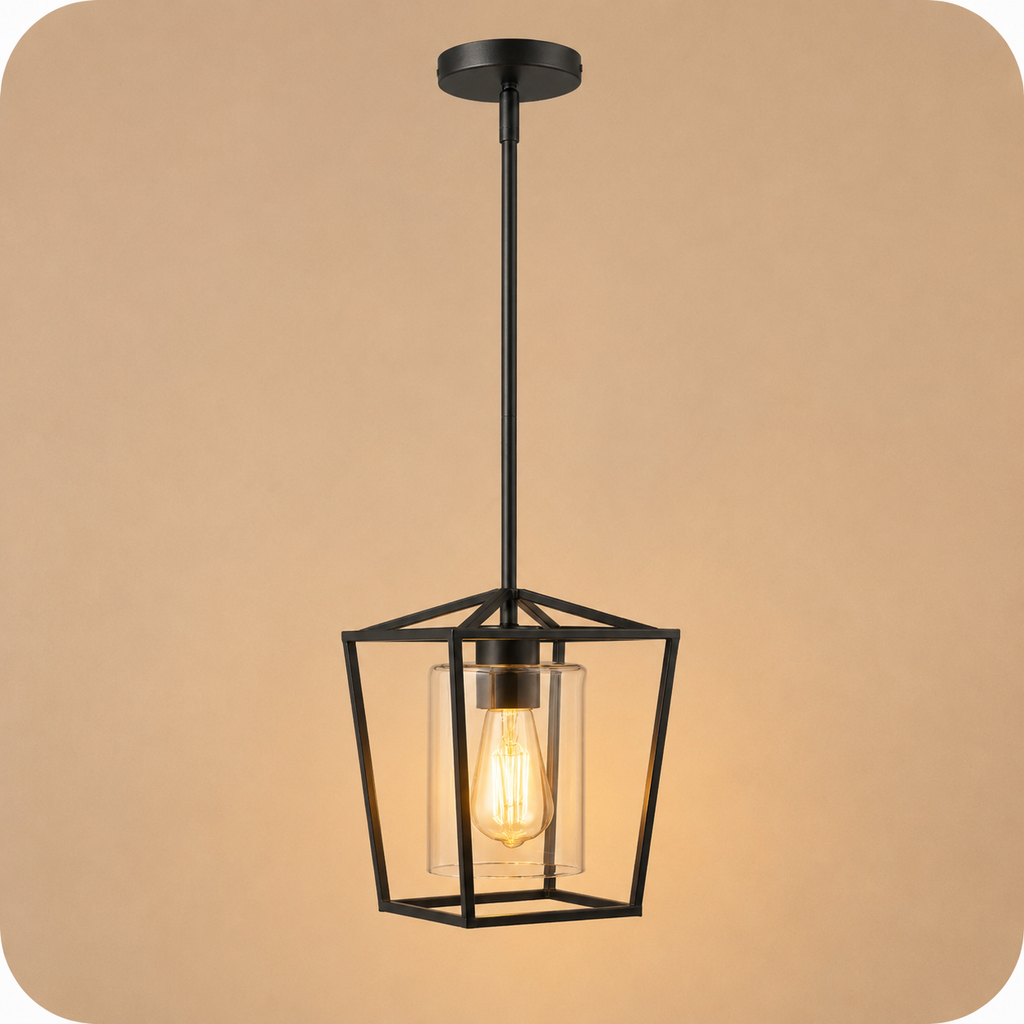 Black Pendant Light