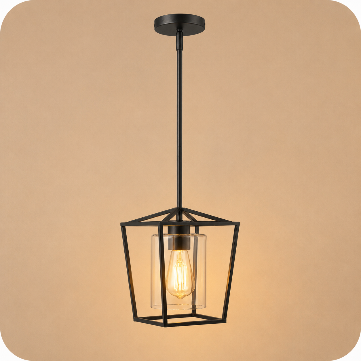 Black Pendant Light