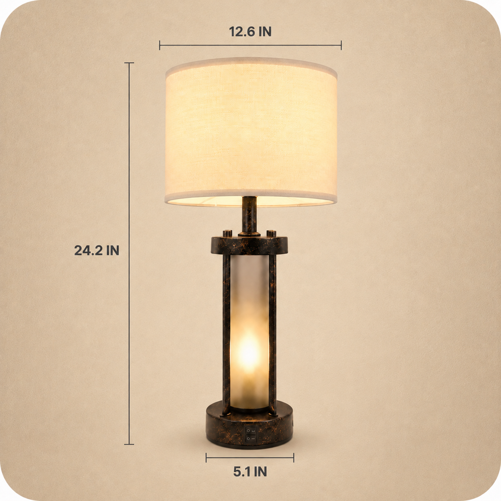 2 Table Lamps