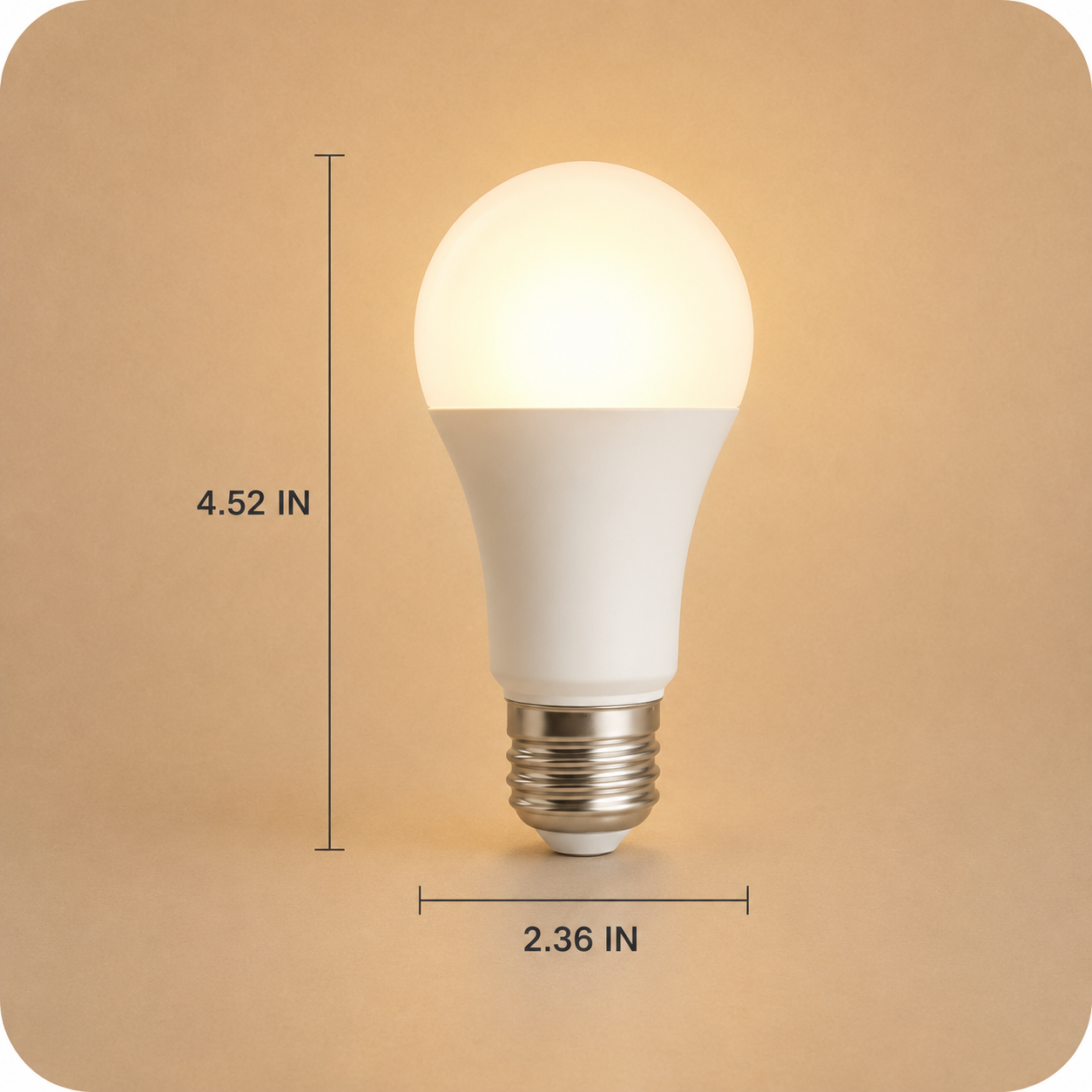 4 LED Light Bulbs