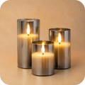 3 LED Candles