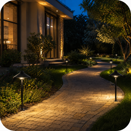 12 Path Lights