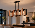 Timber Frame Chandelier