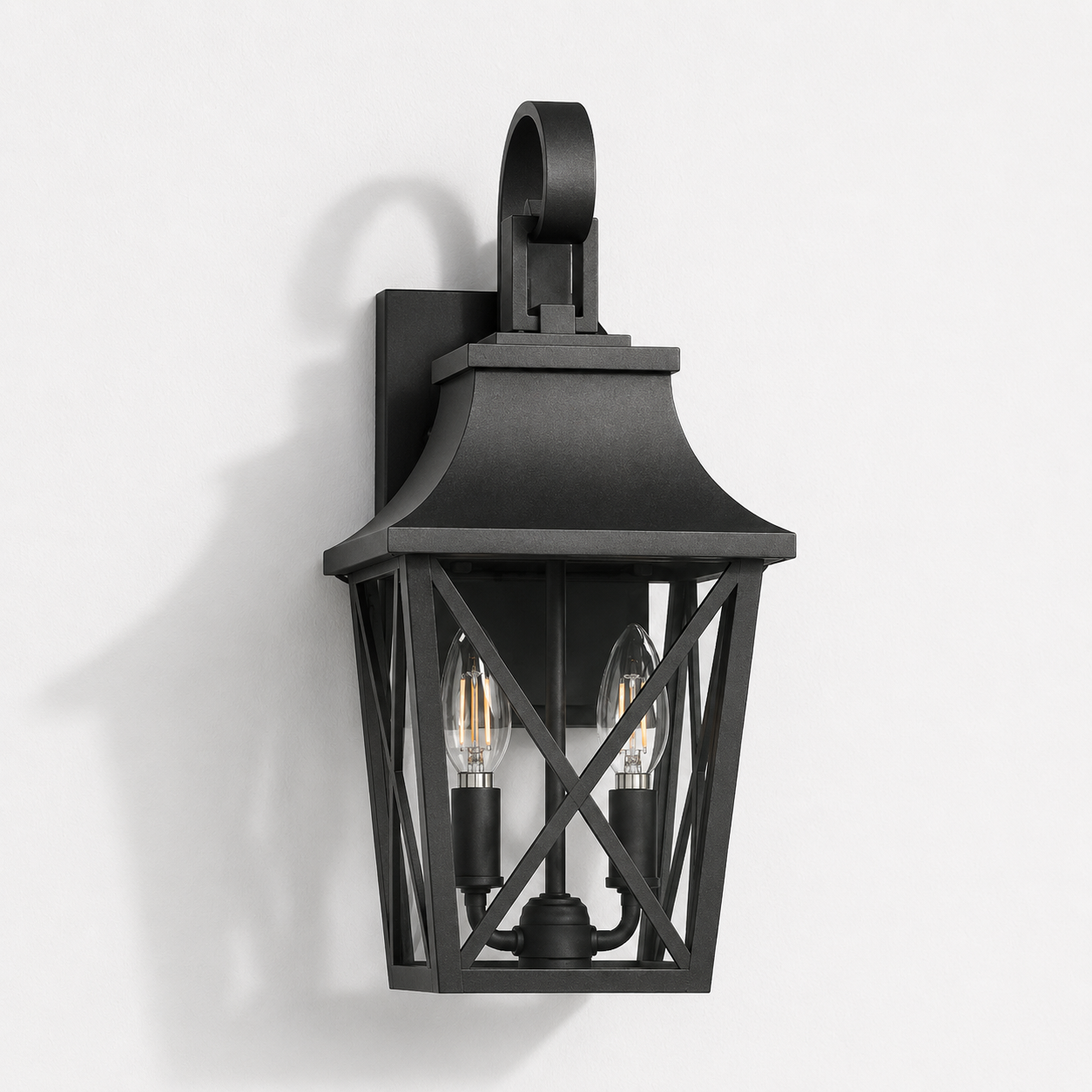 2 Outdoor Wall Lights