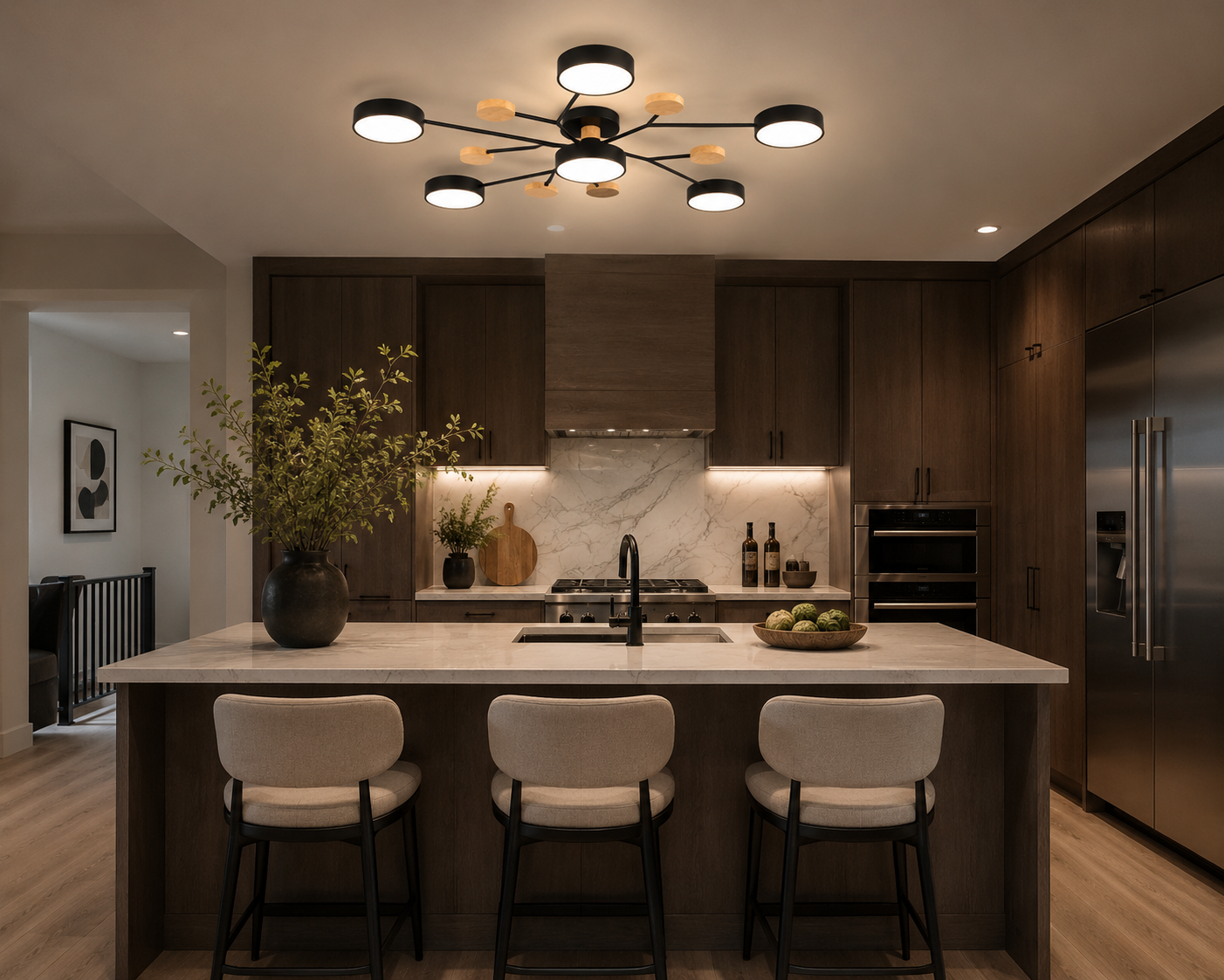 Nordic Disc Ceiling Light