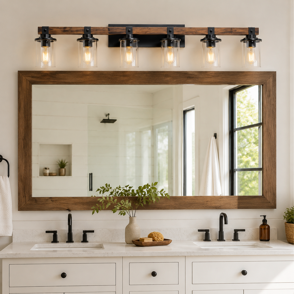 Rustic Vanity Light