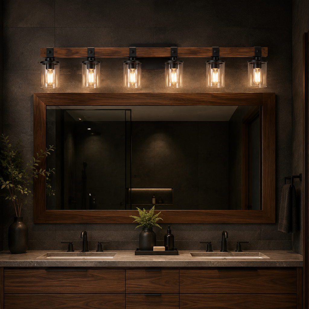 Rustic Vanity Light