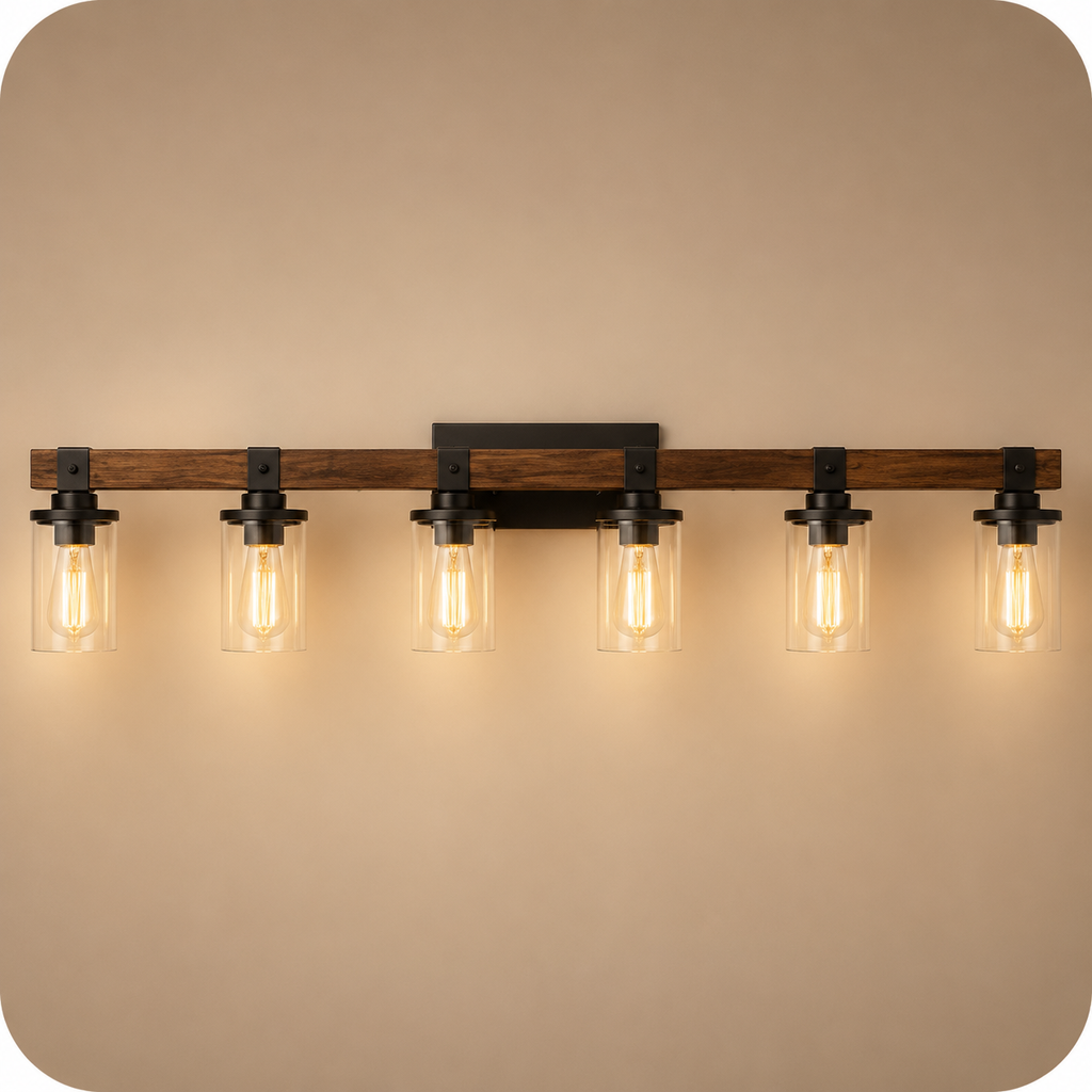 Rustic Vanity Light