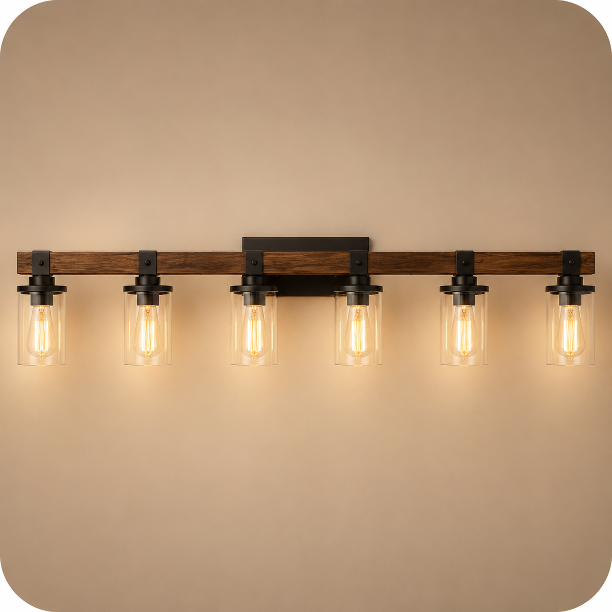 Rustic Vanity Light