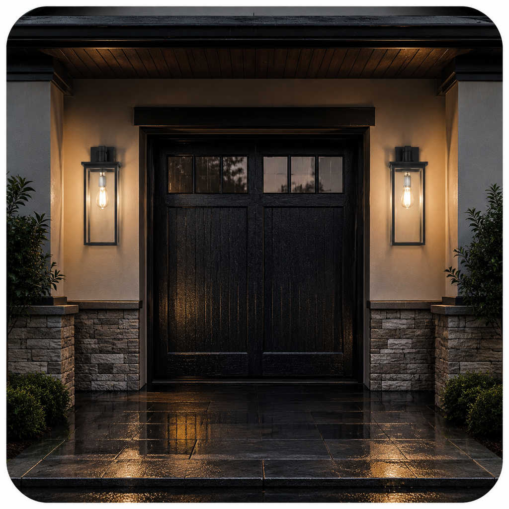 2 Wall Lanterns