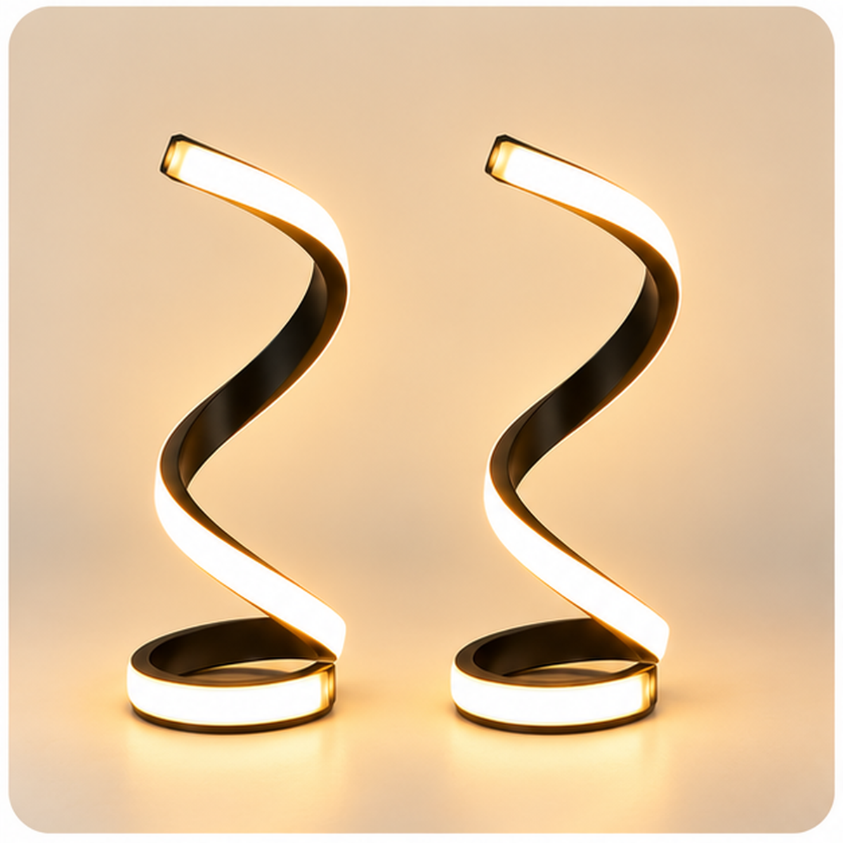 Lucello Spiral LED Table Lamp clean product image